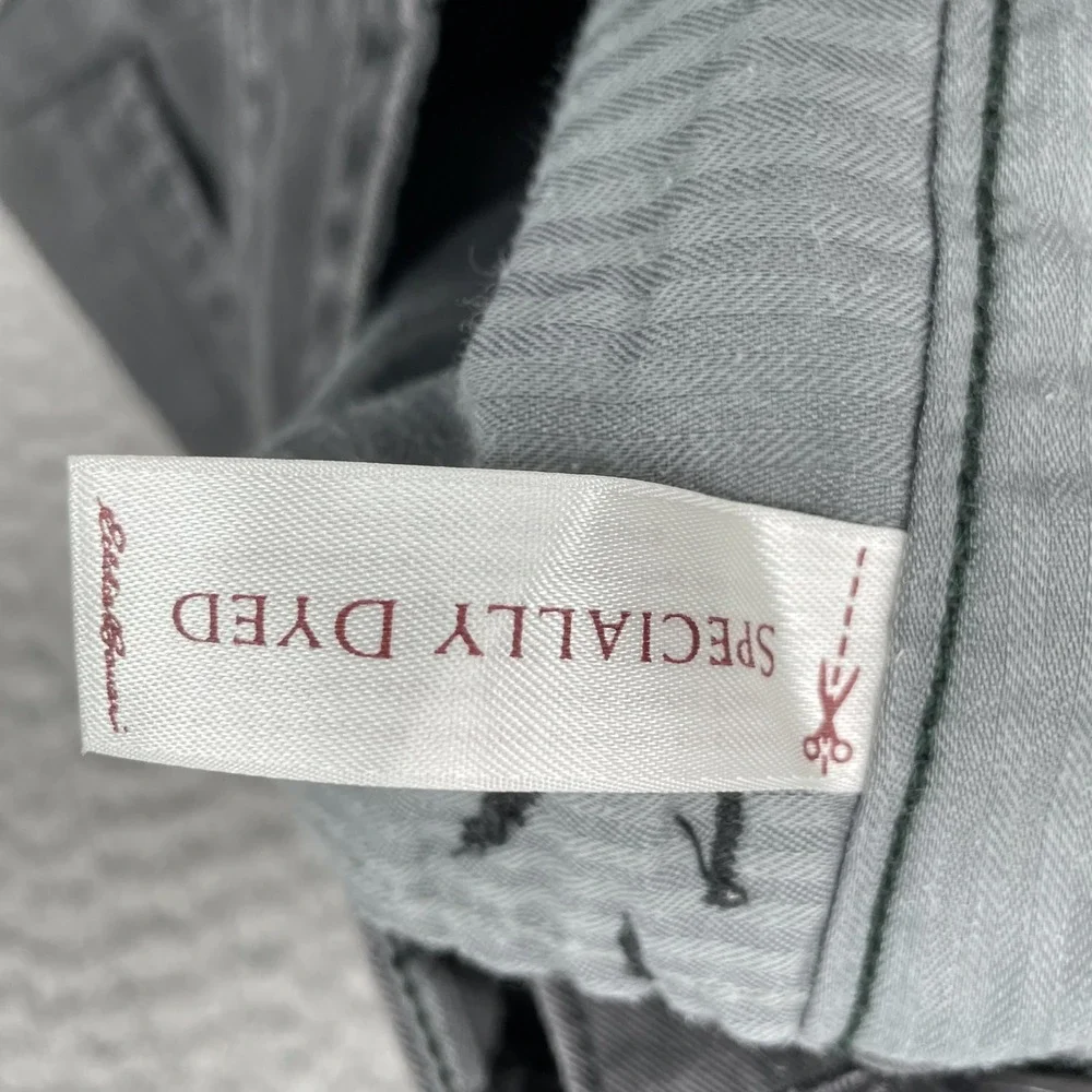 Eddie Bauer Capri Pants Women 8 Gray Baggy Gorpcore Hike Academia Y2k Preppy 90s